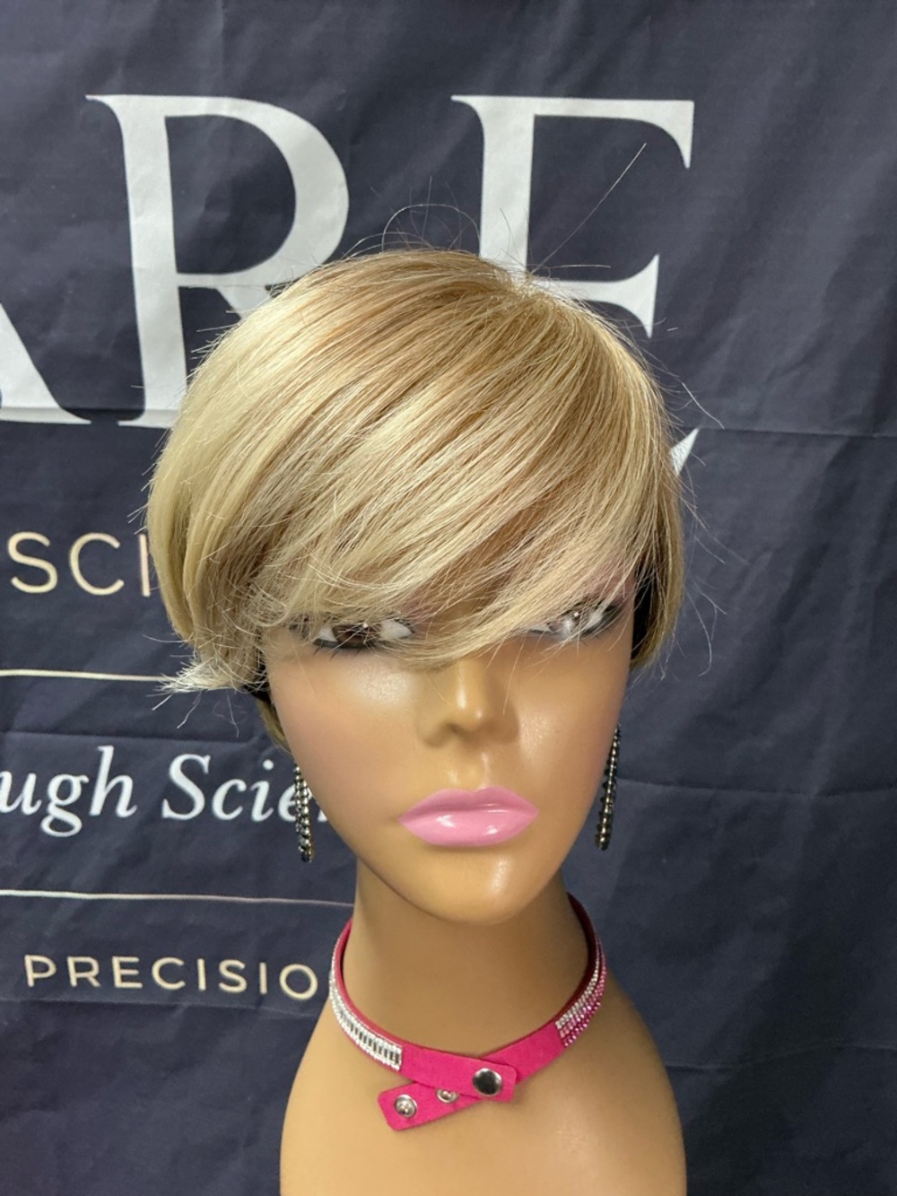 Blonde Short Pixie Wig - Natural Blonde
